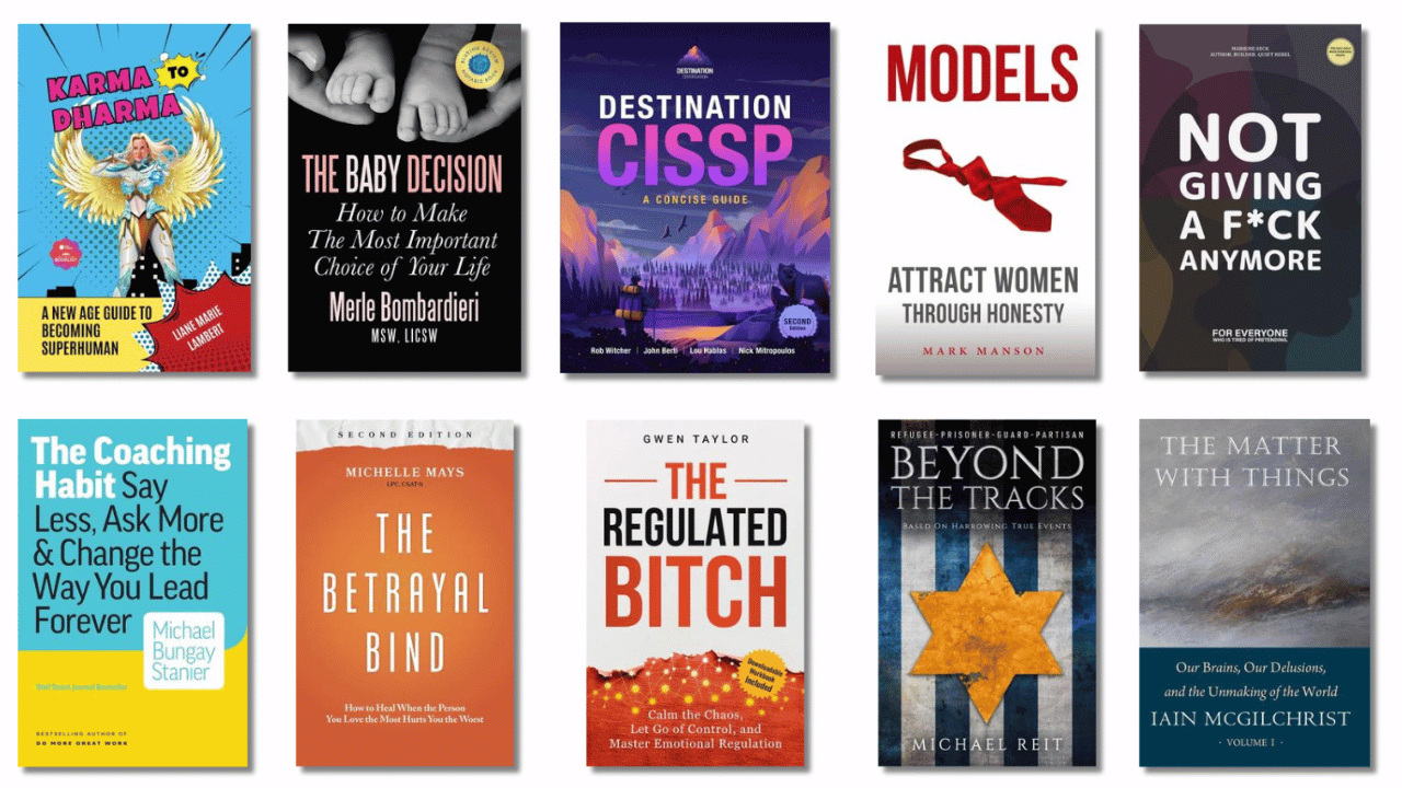 May 2026 Top 10 Nonfiction Book Covers