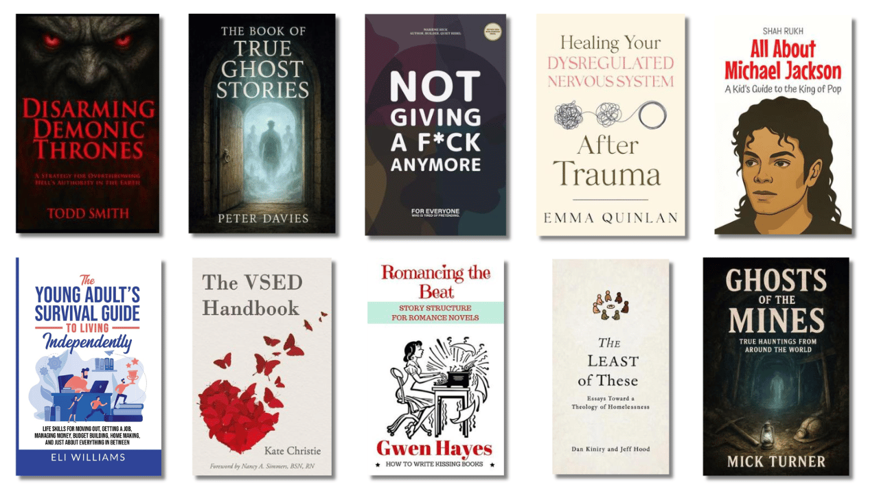 July 2026 Top 10 NonFiction Print Book Covers