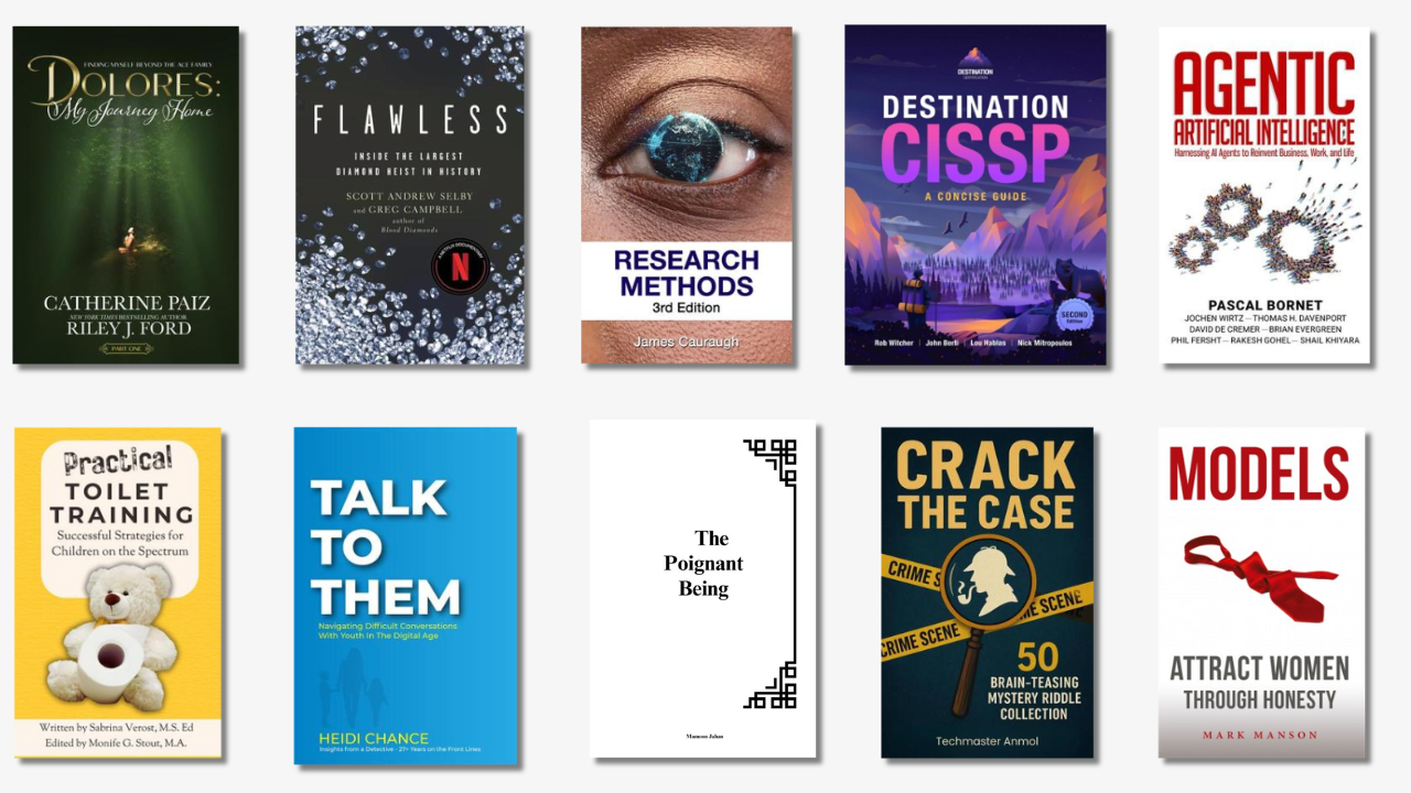 January 2025 Top 10 Nonfiction Book Covers