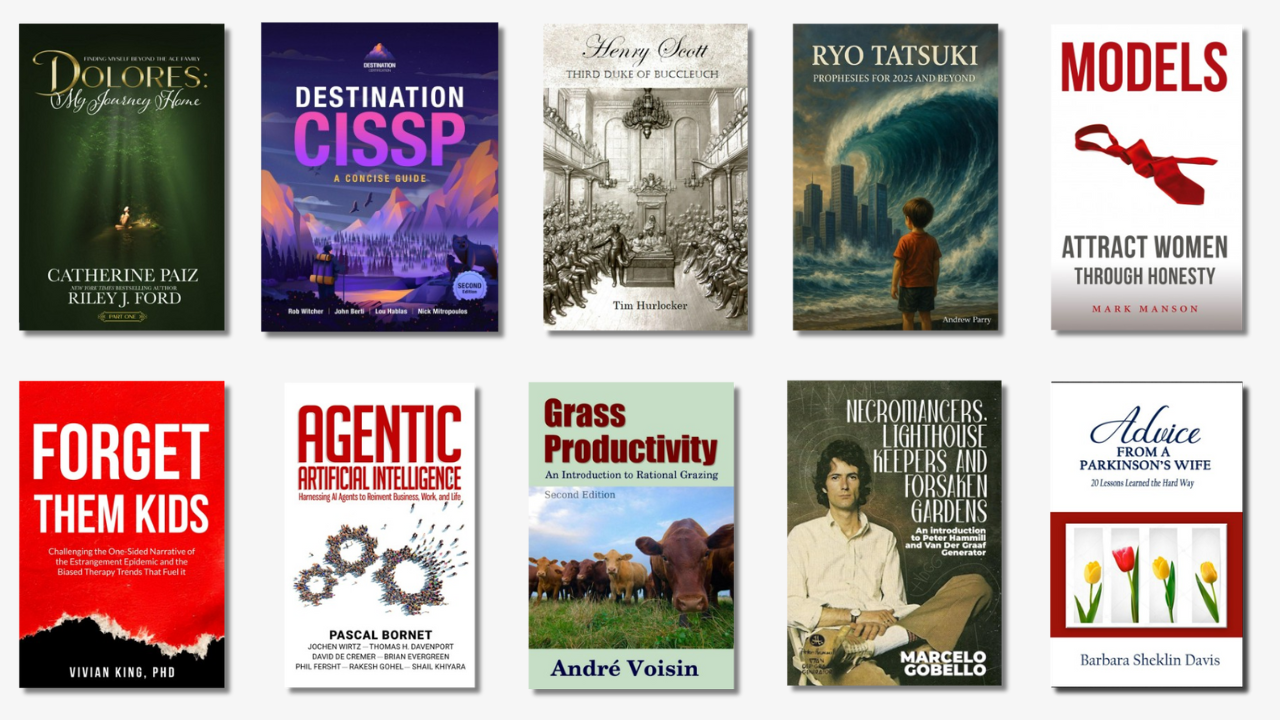 January 2025 Top 10 Nonfiction Book Covers